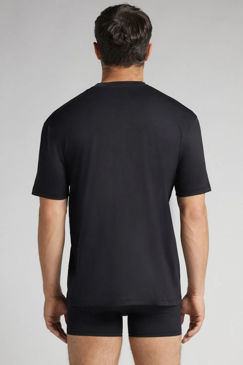 T-shirt z Merceryzowanej Bawełny Superlight filo Premium