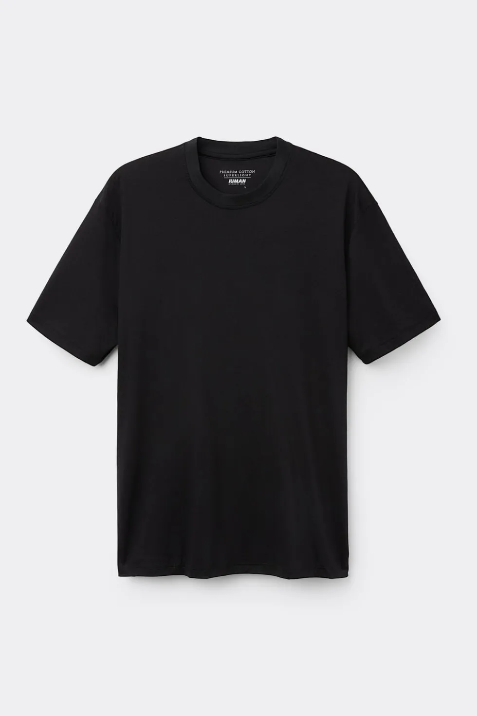 T-shirt z Merceryzowanej Bawełny Superlight filo Premium