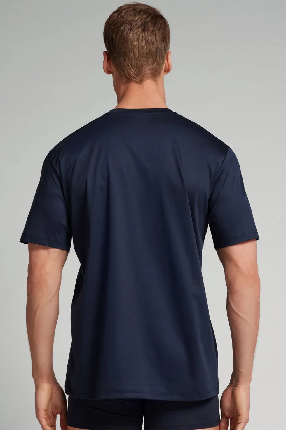 T-shirt z Merceryzowanej Bawełny filo Premium