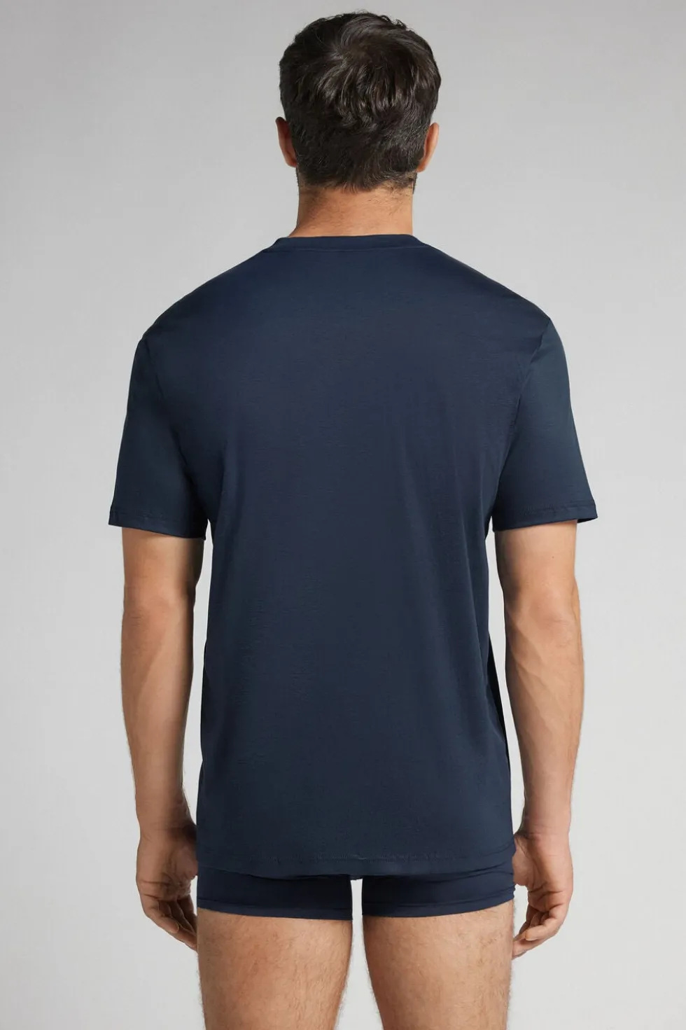T-shirt z Merceryzowanej Bawełny Superlight filo Premium